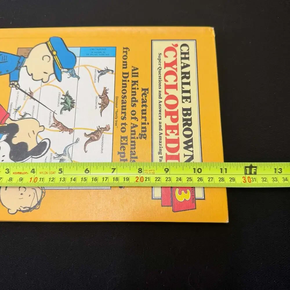 Charlie Brown's 'Cyclopedia Volume 3: All Kinds of Animals Dinosaurs-Elephants